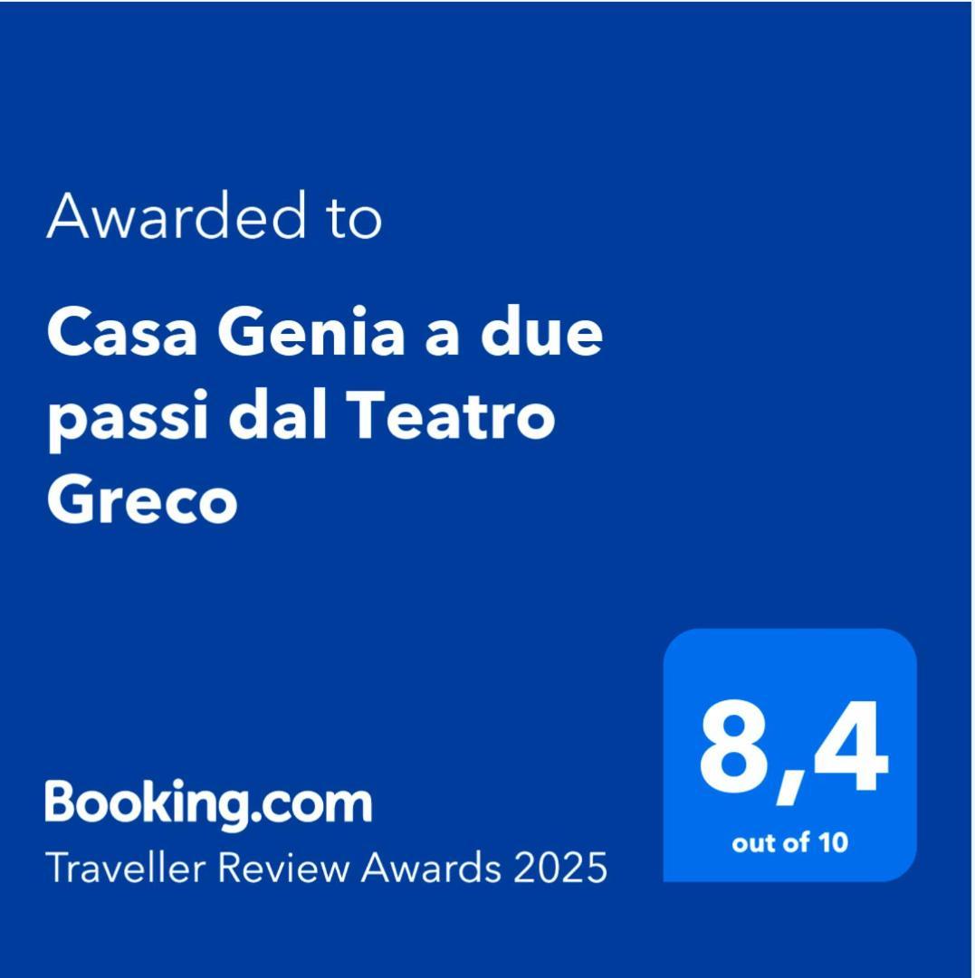 Casa Genia A Due Passi Dal Teatro Greco Διαμέρισμα Συρακούσες Εξωτερικό φωτογραφία